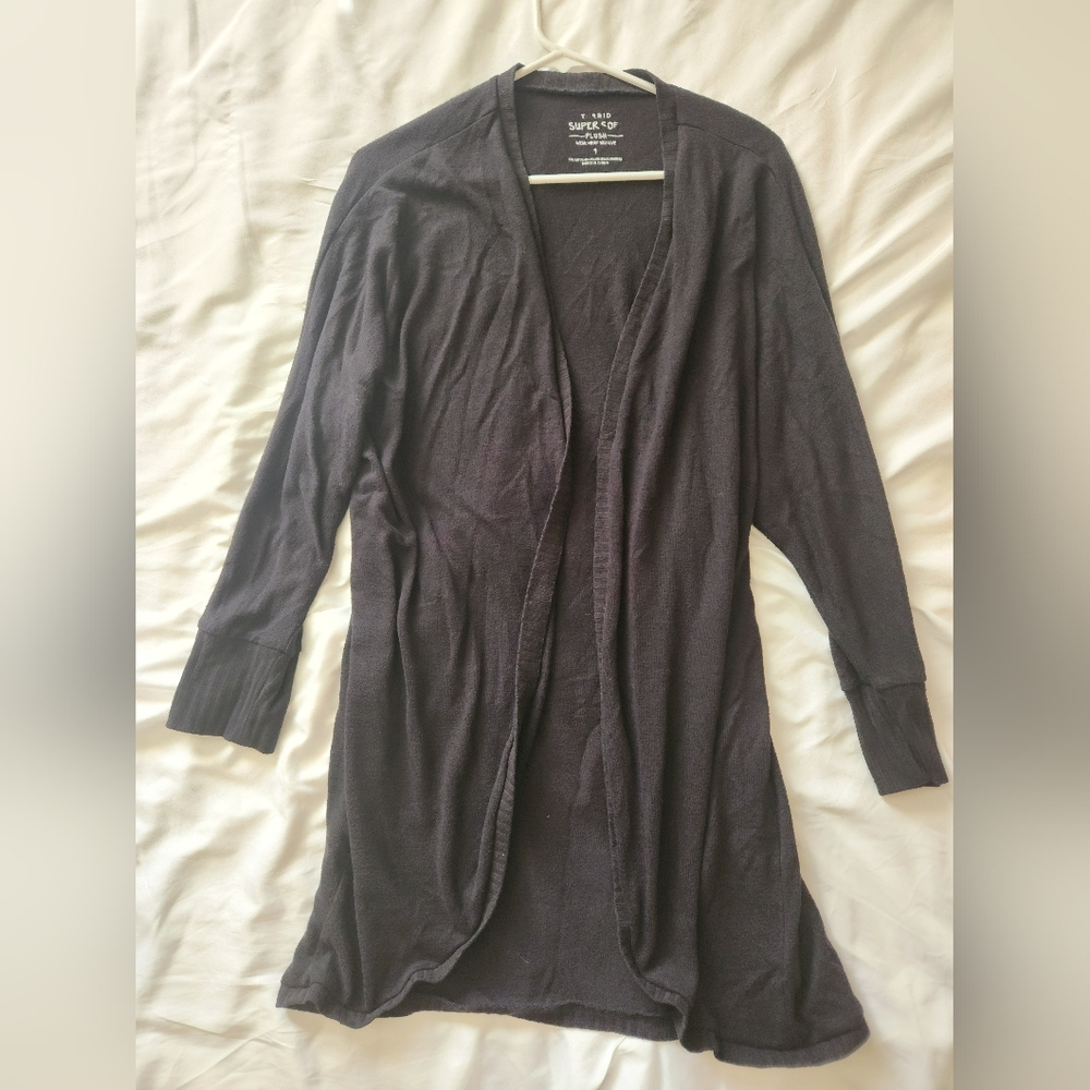 Torrid Super Soft Plush Cocoon Kimono